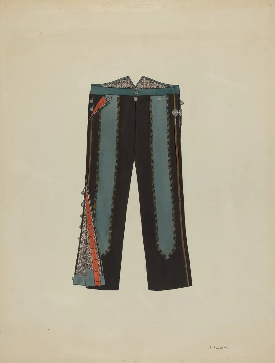Man's Trousers by Syrena Swanson