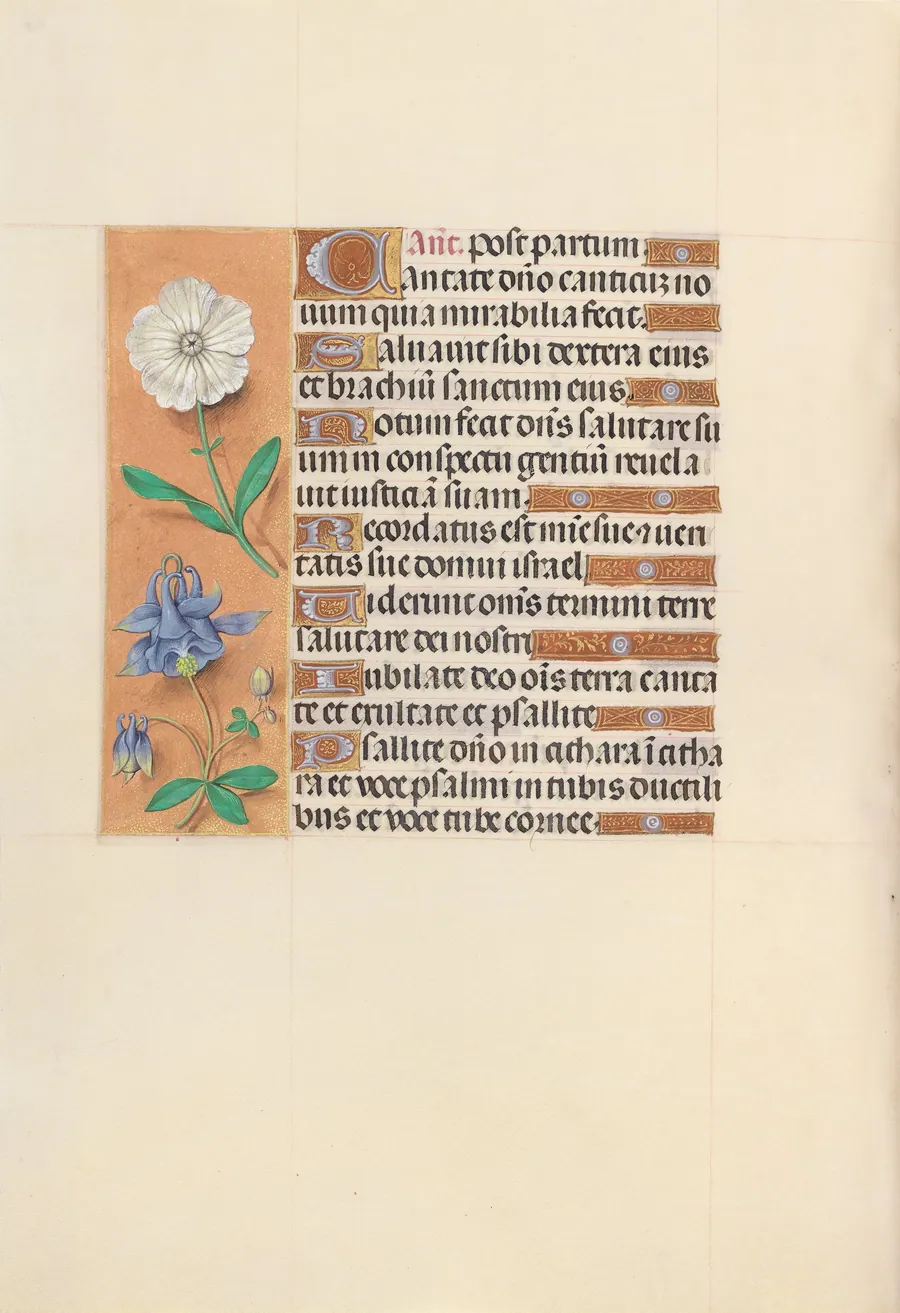 Hours of Queen Isabella the Catholic, Queen of Spain:  Fol. 109v by Master of the First Prayerbook of Maximillian