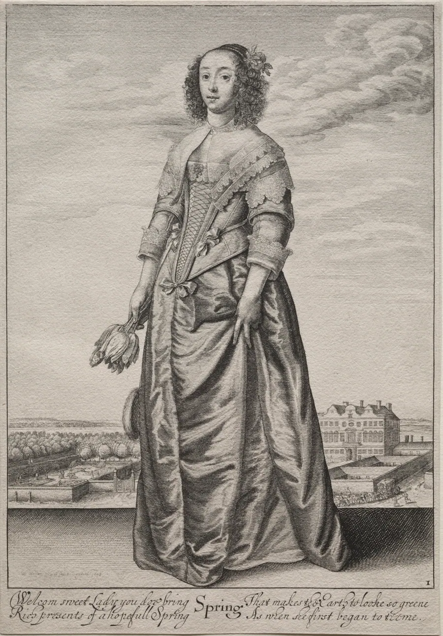 The Seasons:  Spring by Wenceslaus Hollar