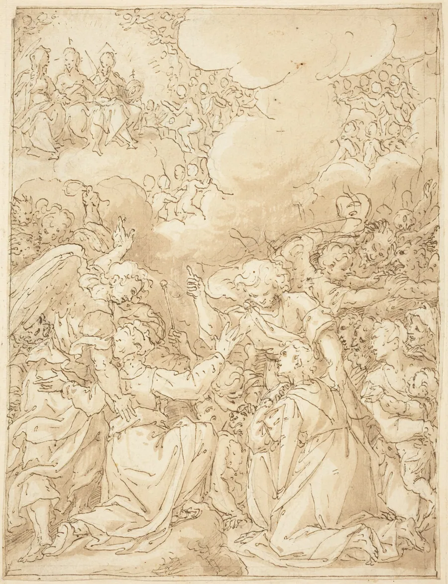 The Last Judgment by Giovanni Battista della Rovere