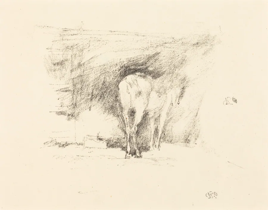 Study of a Horse by James McNeill Whistler