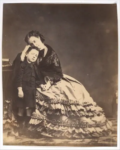 [Empress Eugénie and the Prince Imperial]