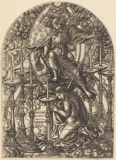 Saint John Sees the Seven Golden Candlesticks
