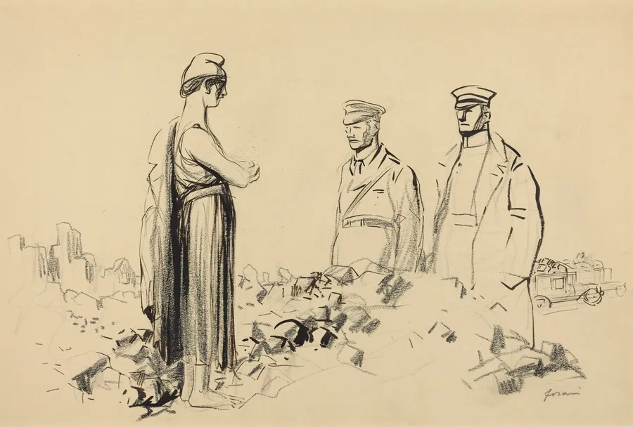 Toward Peace by Jean-Louis Forain