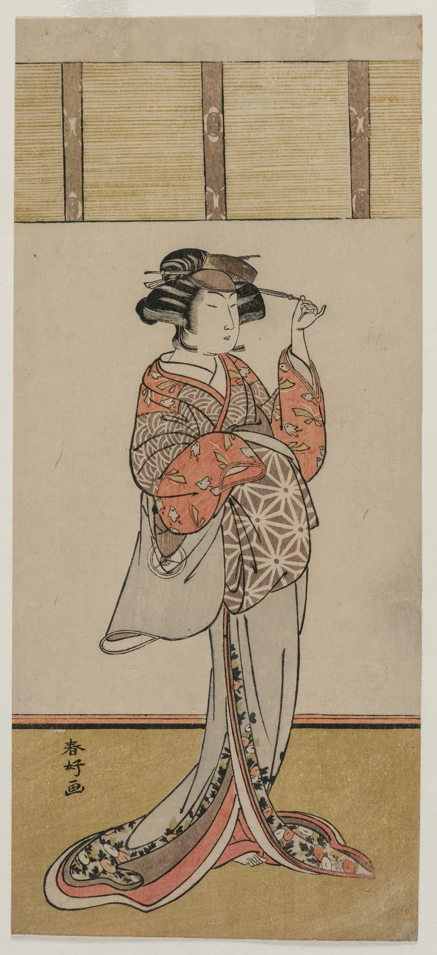 Iwai Hanshiro IV as Oiso no Tora by Katsukawa Shunkō