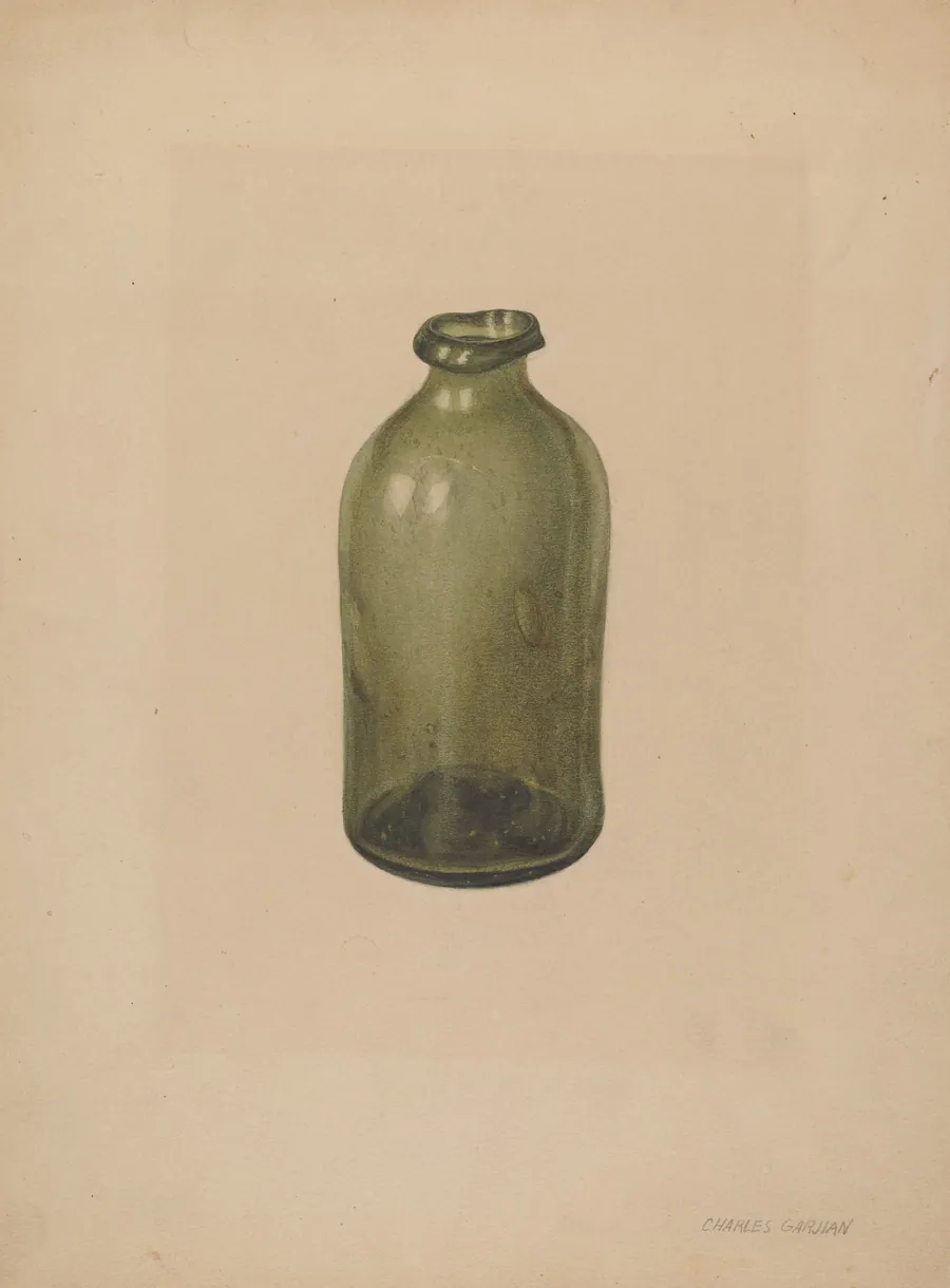 Shoe Blacking Bottle by Charles Garjian