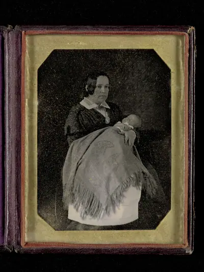 [Mrs. Thomas Ustick Walter and Her Deceased Child]