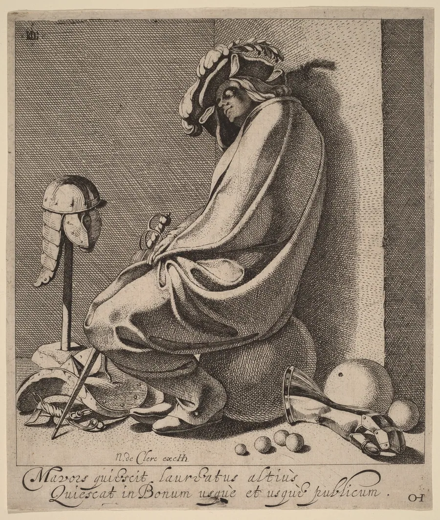 Mars Sleeping by Jacques de Gheyn III
