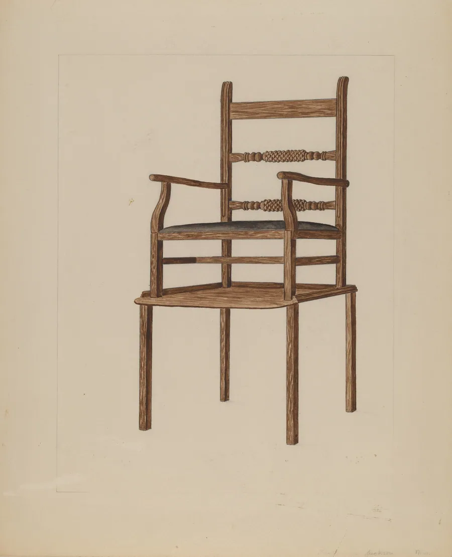 Child's High Chair by Frederick Jackson