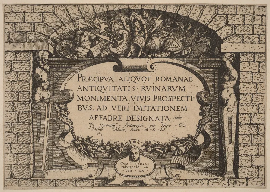 Title Page by Hieronymus Cock