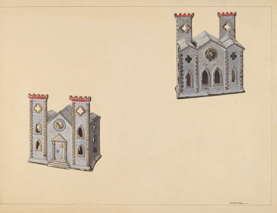 Cathedral Coin Box by Alf Bruseth