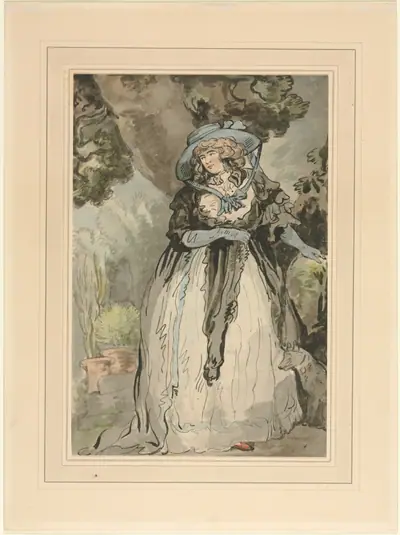 Mrs. Samuel Howitt (née Elizabeth Rowlandson)