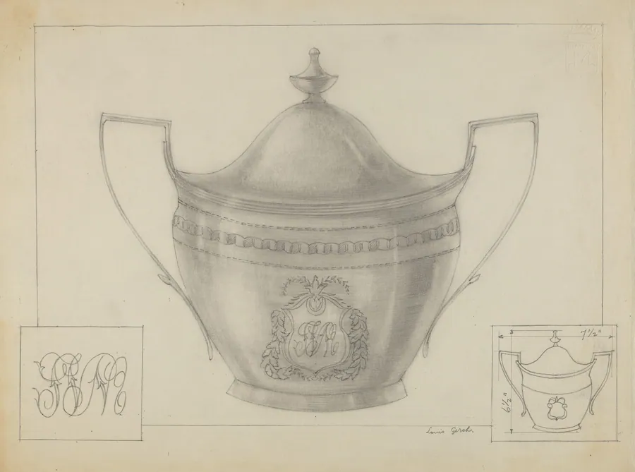 Silver Bowl by Louis Gersh