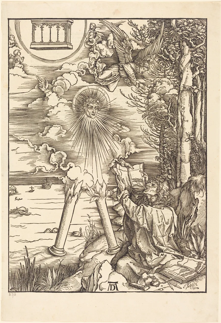 Saint John Devouring the Book by Albrecht Dürer