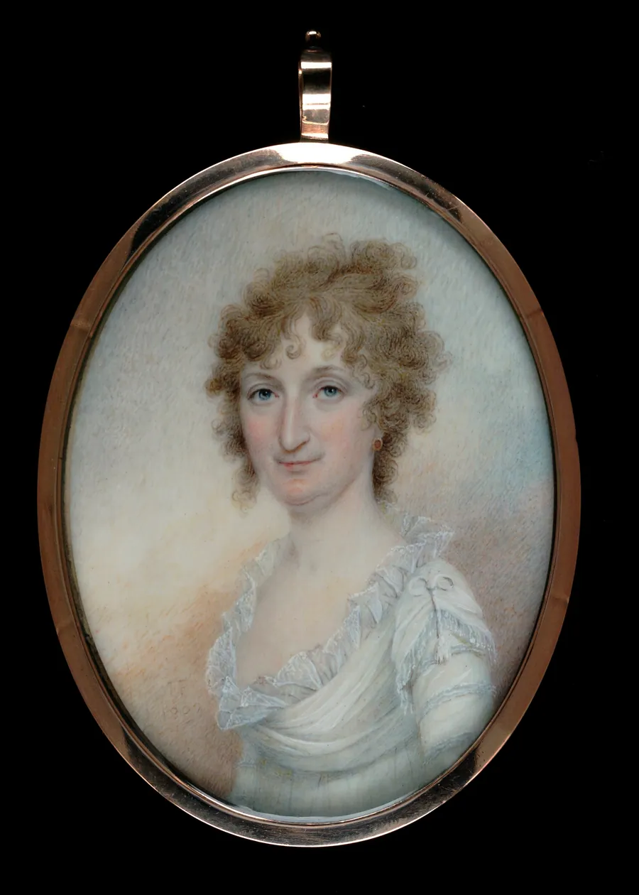 Elizabeth Knapp by James Peale, born Chestertown, MD 1749-died Philadelphia, PA 1831