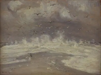 Stormvejr. Skagens Gren