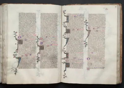 The Gotha Missal: Fol. 97v, Text