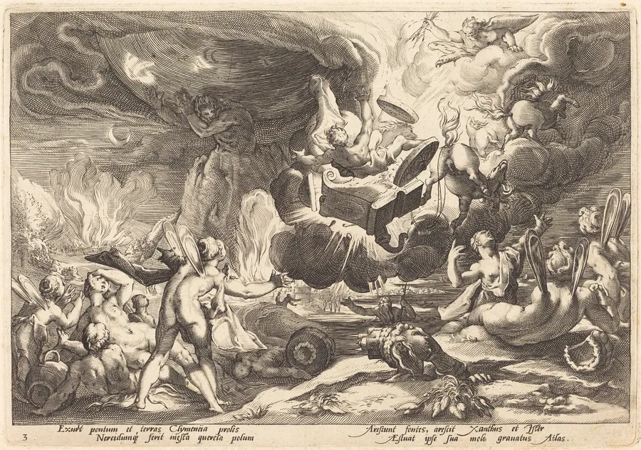 The Fall of Phaeton by Robert de Baudous