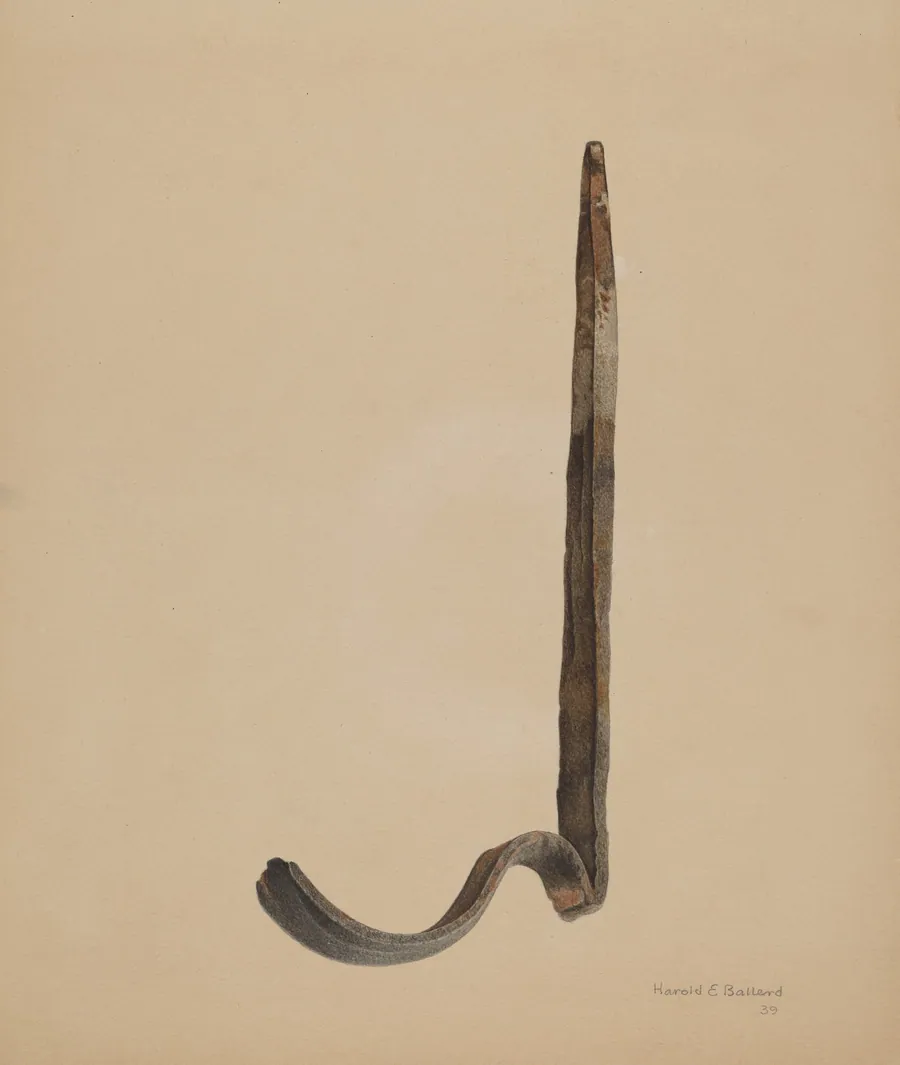Rain Gutter Stirrup by Harold Ballerd