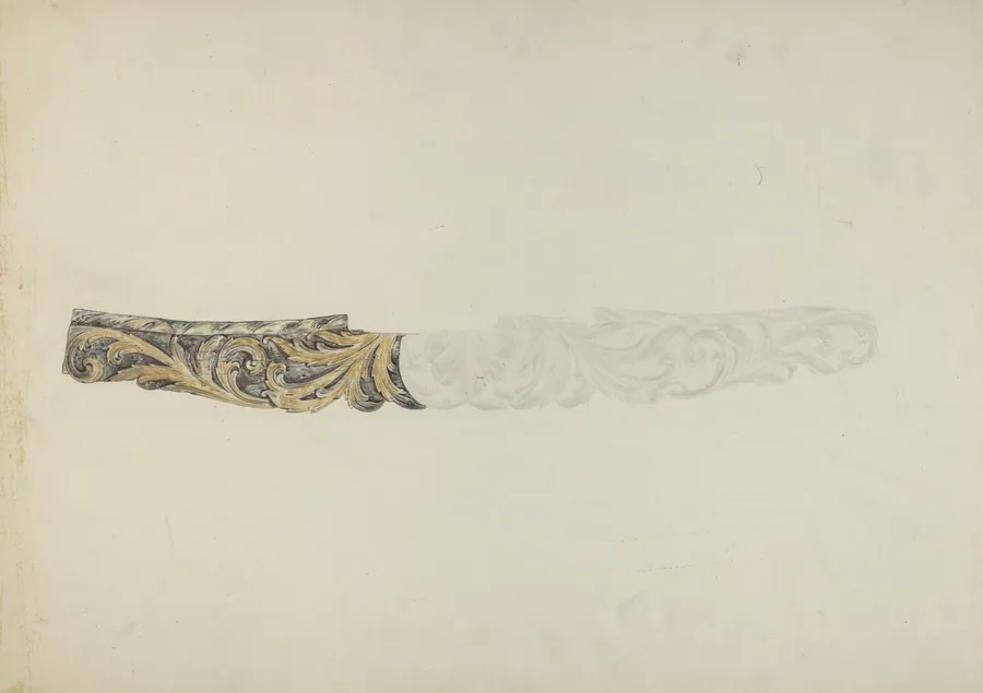 Stern Piece from "Henrietta Francis" by American 20th Century