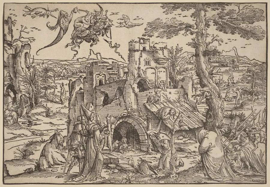The Temptation of Saint Anthony by Jan Wellens de Cock