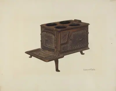 Cast Iron Toy Stove