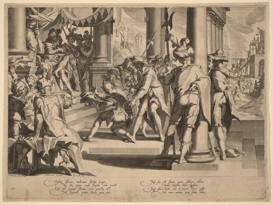 Allegory of Justice by Willem van Swanenburgh