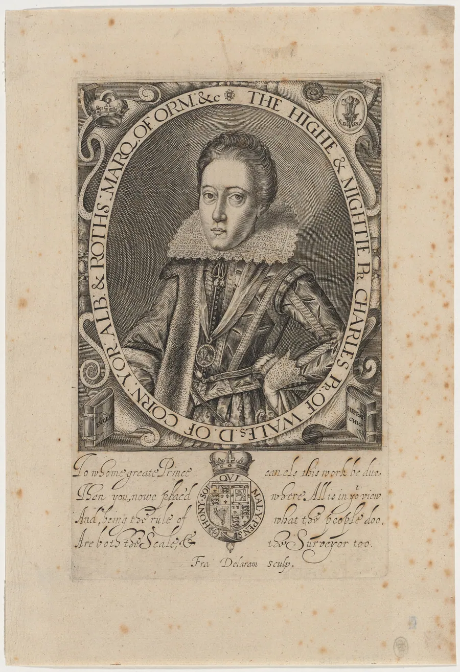 Charles Prince of Wales (Charles I) by Francis Delaram