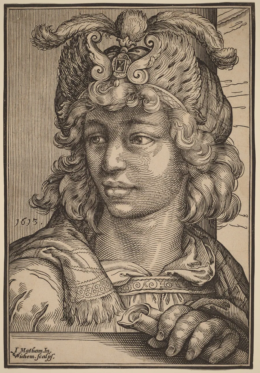 Bust of a Young Man by Christoffel van Sichem I