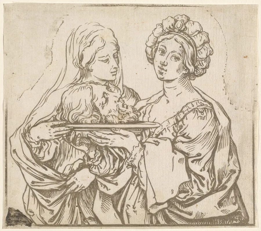 Herodias and Salome by Bartolomeo Coriolano