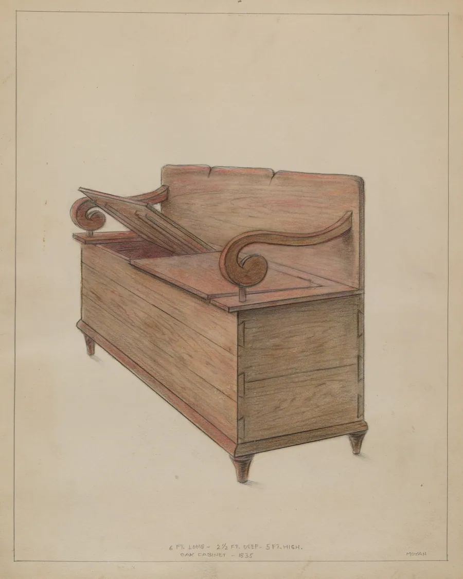 Cabinet by Franklin C. Moyan