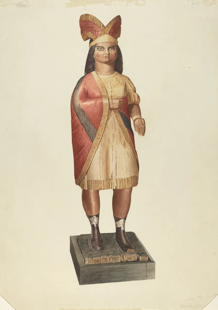 Cigar Store Indian by Henry Tomaszewski