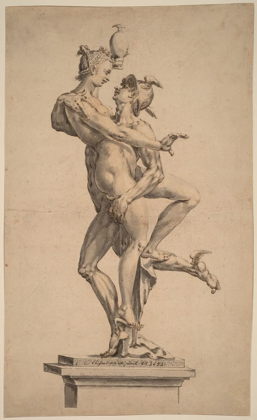 Mercury Abducting Psyche by Michael Philip I