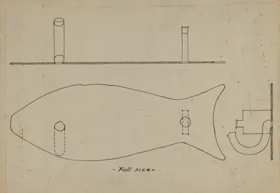 Pa. German Axe Socket