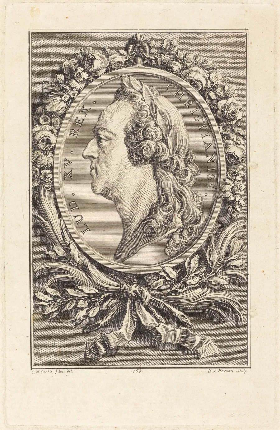 Louis XV by Benoît-Louis Prévost