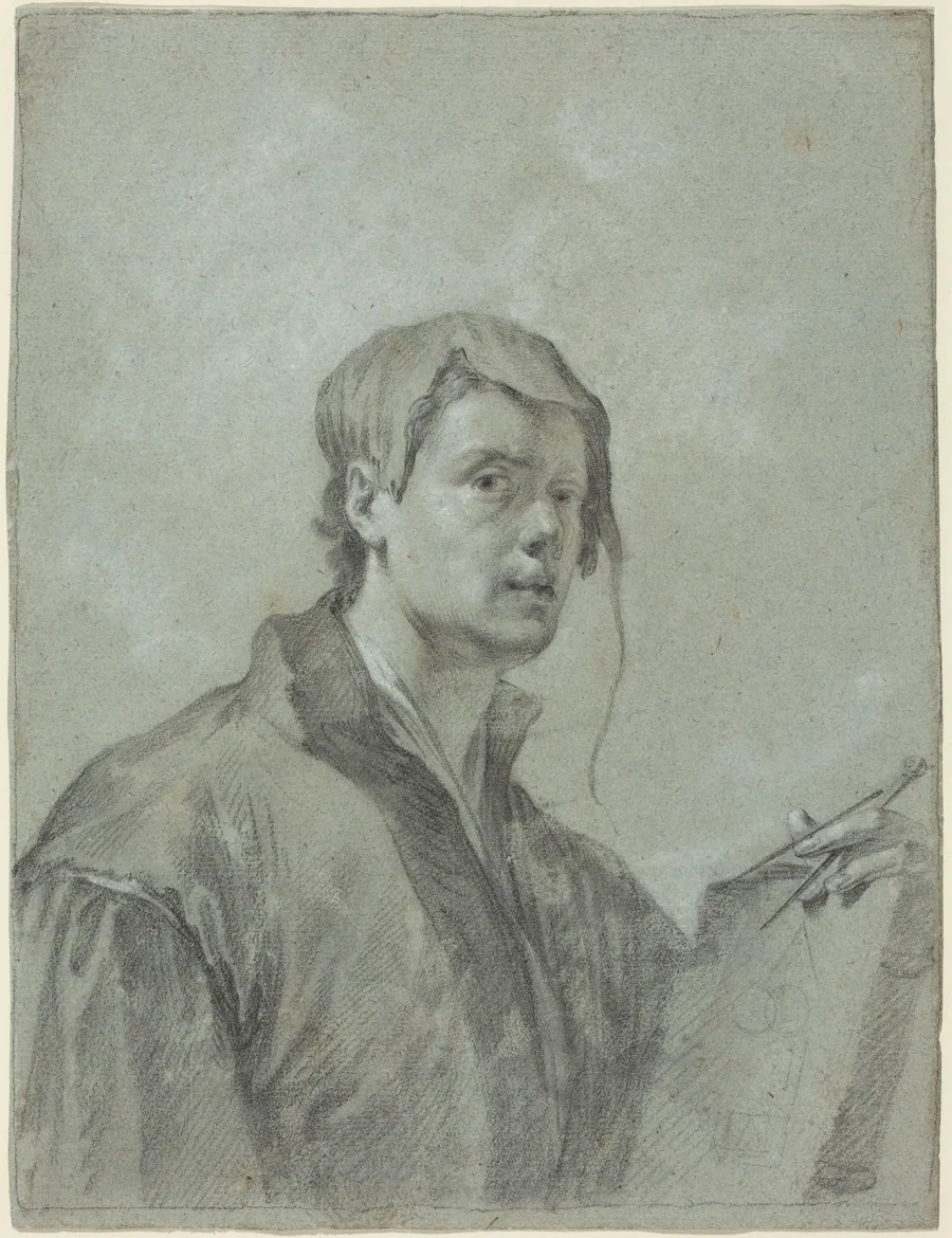 Self Portrait of Willem Drost by Dutch 17th Century