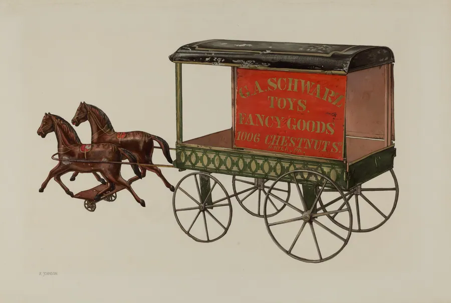 Toy Wagon by Philip Johnson