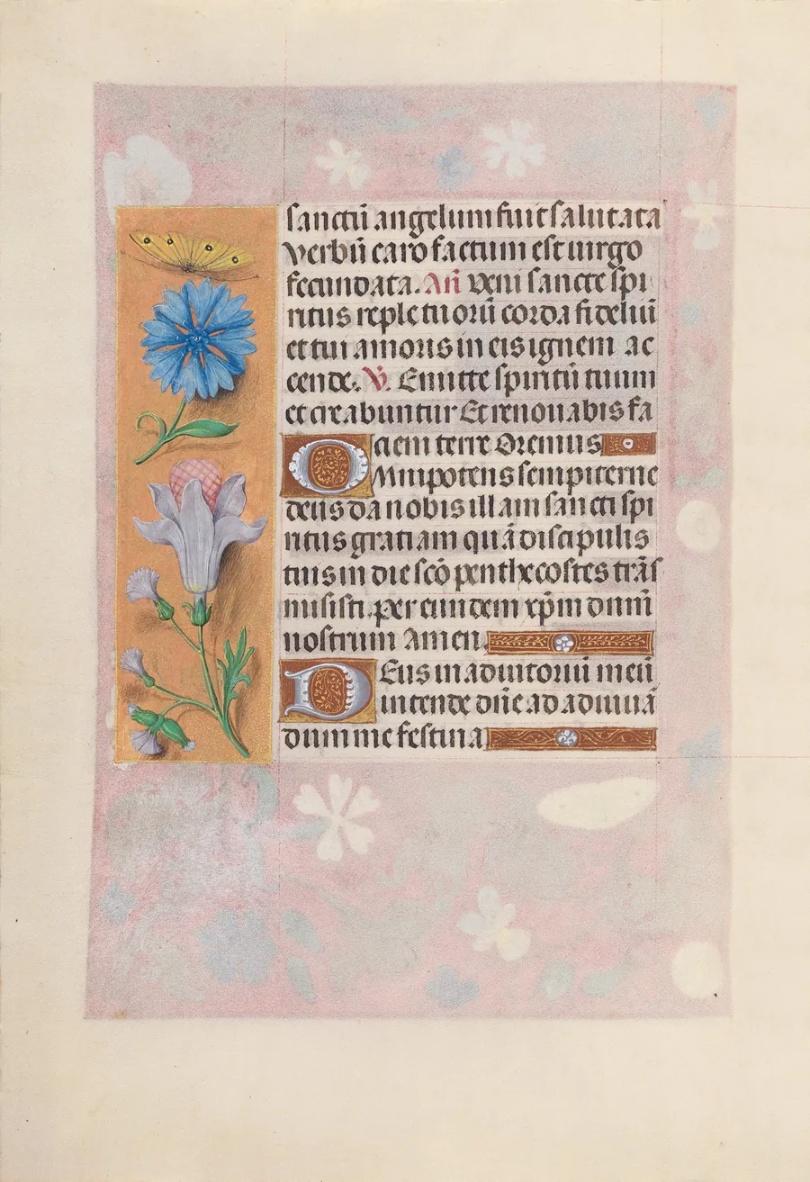 Hours of Queen Isabella the Catholic, Queen of Spain:  Fol. 32v by Master of the First Prayerbook of Maximillian
