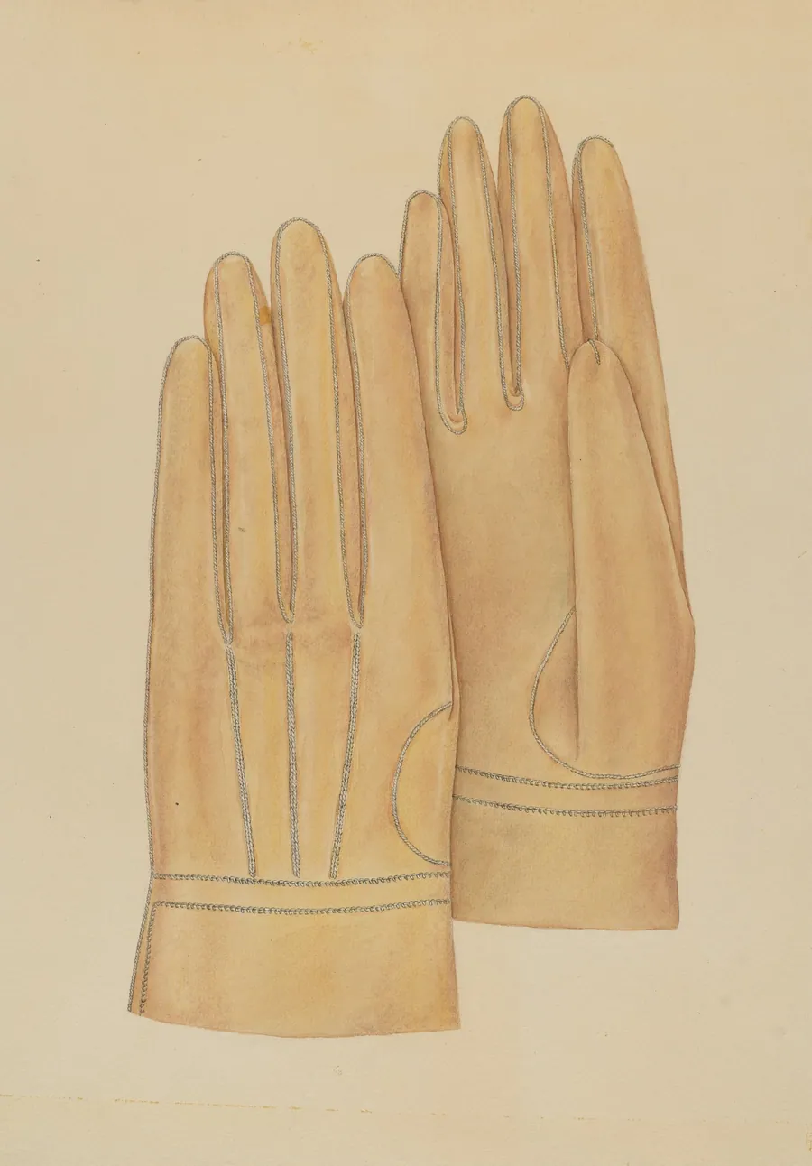 Man's Gloves by Melita Hofmann