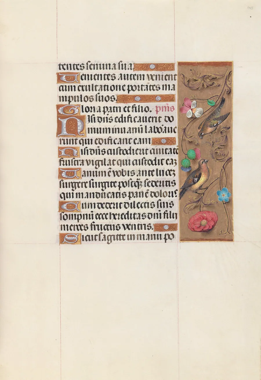 Hours of Queen Isabella the Catholic, Queen of Spain:  Fol. 143r by Master of the First Prayerbook of Maximillian