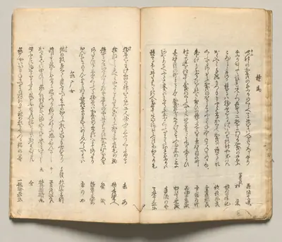 Spread Nine from Volume Seven of People of Japan in Light Verse (Kyōka)