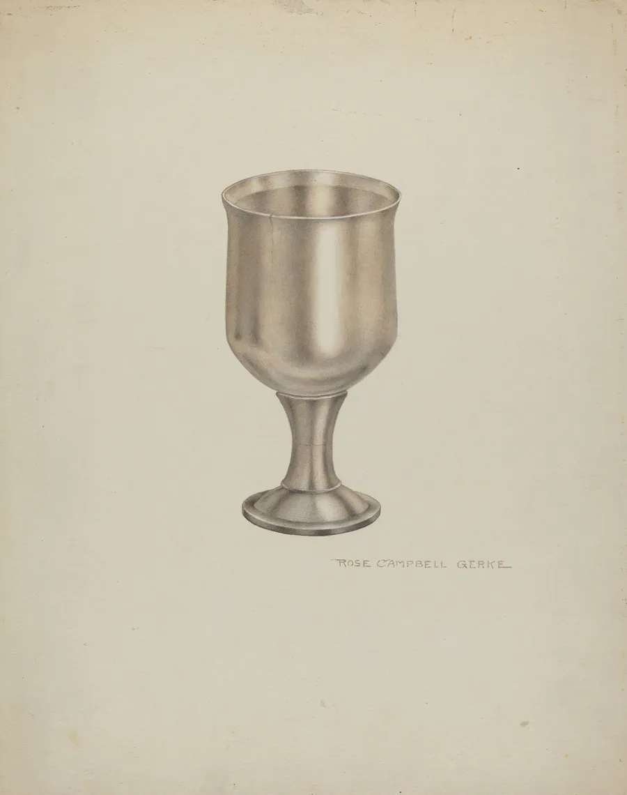 Silver Goblet by Rose Campbell-Gerke