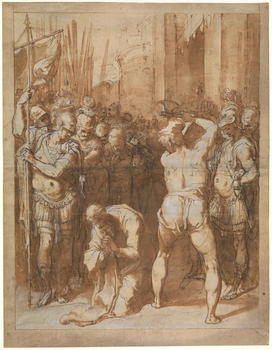 The Martyrdom of Saint Paul by Taddeo Zuccaro