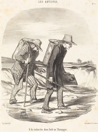 A la recherche d'une forêt en Champagne (In Search of a Forest in Champagne)