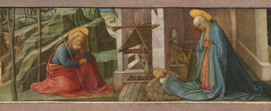 The Nativity by Fra Filippo Lippi