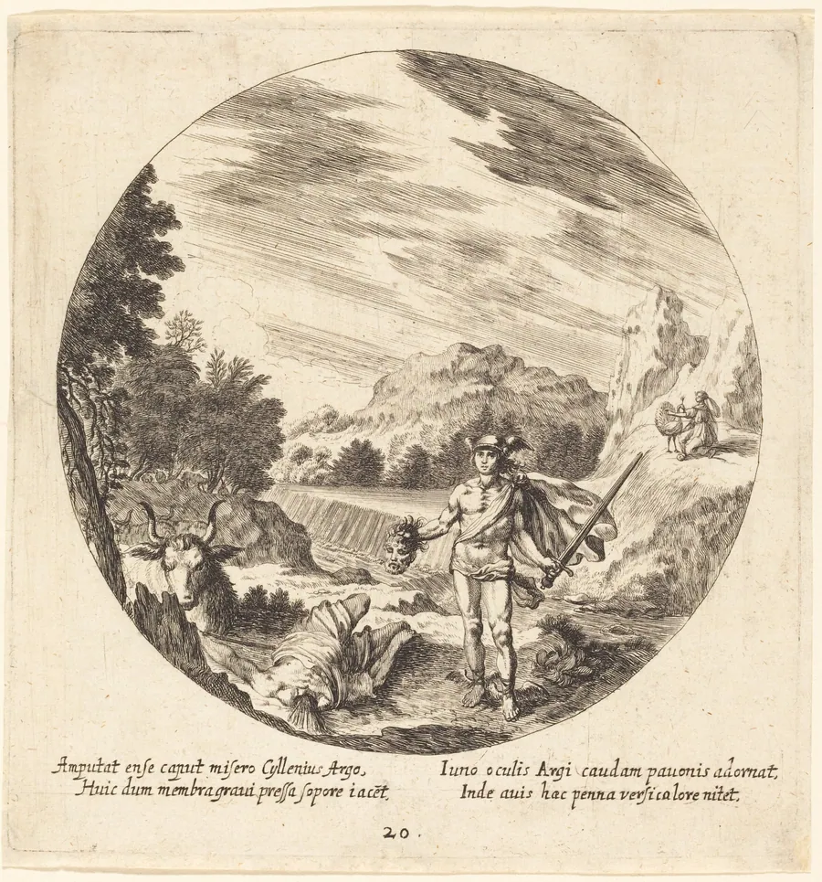 Mercury Killing Argus by Georg Andreas Wolfgang the Elder