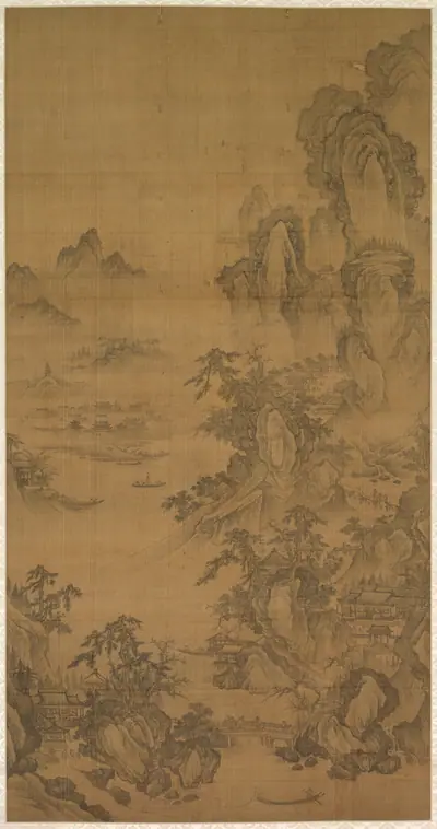 Mountain Market, Clear with Rising Mist