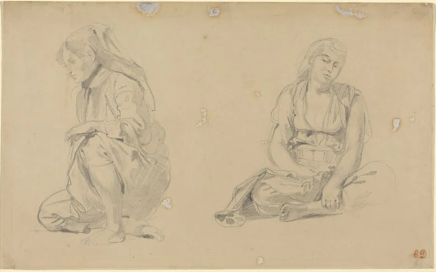 Women of Algiers by Eugène Delacroix