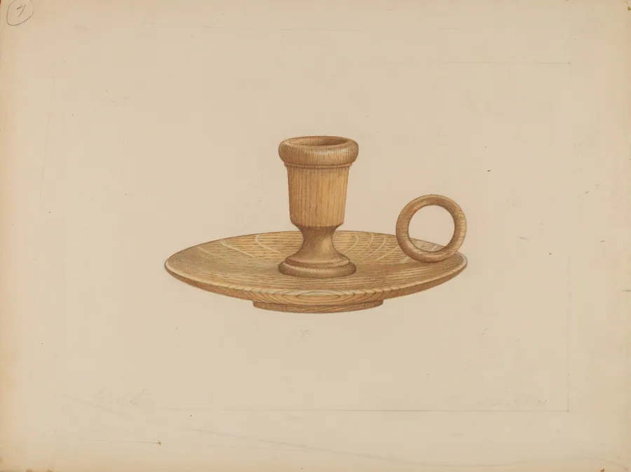 Candle Holder by Arthur Wegg