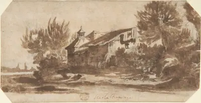 Landscape with a Country Chapel
